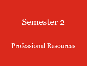 Semester 2 Professional Resources