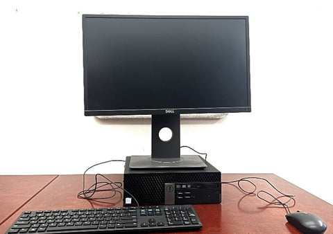 Dell OptiPlex 5040 Desktop PC with HDMI monitor (Small form factor)